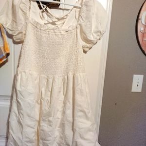 New with tags white xl cotton summer dress